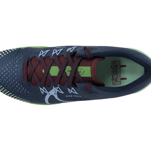 Womens Nike React Pegasus Trail 4 Trail Running Shoes Blue DJ6159 403 (NEW) - Picture 9 of 11